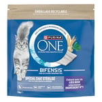 PURINA ONE SPÉCIAL Chat STÉRILISÉ Croquettes Lieu Noir 1,5kg