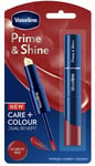 Vaseline Prime & Shine 2in1-Care & Color 1.2g Balm & 2.0g Gloss Scarlet Red New