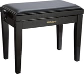 Roland Piano Stool RPB200 Black Polyester Adjustable with Vinyl Seat