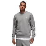 Nike Jordan Essentials Sweatshirt Carbon Heather/White L