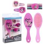 Hiuskoristeet Minnie Mouse Pink (8 kpl)