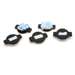 5x Capuchons avec mèche, Wick Cap compatible avec iRobot Braava 320, 320t, 321, 380, 380t, Mint 4200, 5200 robot aspirateur laveur - Vhbw