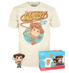 Funko Pop! & Tee - Disney Toy Story Woody Large