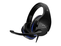 HyperX Cloud Stinger – pelikuulokkeet – PS5-PS4 (musta-sininen), Langallinen, Pelaaminen, 18 - 23000 Hz, 275 g, Kuulokkeet, Musta, Sininen