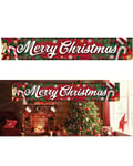 "Merry Christmas" Banner 290x50 cm