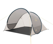 Easy Camp, Pop-Up Beach Tent Grey & Sand, Quick Setup, UV +50 Protection