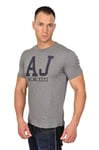 Armani Jeans T-Shirt Homme M Gris Cotton   Logo