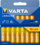 VARTA Longlife AA Blister 16-pack