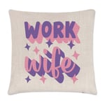 Work Wife Cushion Cover Pillow Love Joke Valentines Day Birthday Funny Gift