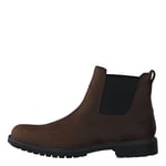 Timberland Homme Stormbucks Chelsea Bottes, Marron Burnished Dark Brown, 43 EU