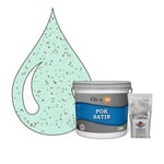 POK PAILLETTE : Peinture de Finition Acrylique Effet Pailleté Murs Intérieurs 2,5L - Vert Louise