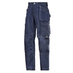 Snickers 32159595248 Comfort Coton Pantalon d'Artisan Taille 248 Bleu Marin