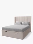 Koti Home Adur Upholstered Ottoman Storage Bed, King Size