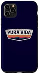 Coque pour iPhone 11 Pro Max Pura Vida Costa Rica - Blason Pura Vida Costa Rica