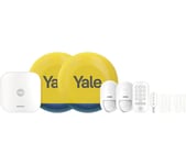 Yale AL-PK1-1A-UK Smart Home Alarm Family Kit, Yellow,White