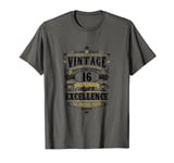 Retro 16th Birthday Gift Boys Girl 16 Year Old 2006 Teen T-Shirt