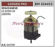 Moteur Électrique GARDEN PRO Pour Déneigeuse LE 60200-50 2000W 024453 0447200