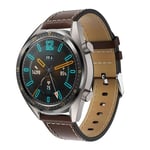 Läderarmband Huawei Watch GT/GT 2 46mm/GT 2e brun