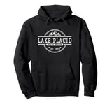 Lake Placid New York EST. 1800 Vintage Pullover Hoodie