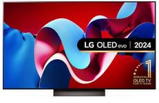 LG OLED65C46LA 65" OLED evo AI C4 4K Smart TV (2024)