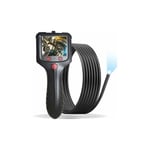 Tigrezy - Endoscope Industriel, Caméra Endoscopique 5.5mm, Caméra d'inspection Endoscope Canalisation 1080P hd étanche IP67 ,Câble Semi-Rigide (5M)