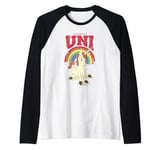 Dungeon & Dragons Uni Rainbow Portrait Raglan Baseball Tee