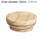 Wood Lids Mason Jar Lid Wide Mouth Cover 52mm