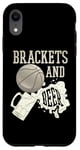 Coque pour iPhone XR Supports de basket-ball universitaire et boisson de tournoi de mars de bière