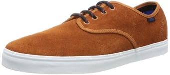 Vans U MADERO (SUEDE)LTHRBRN/, basket mixte adulte - Marron - Marron, FR : 35 (Taille fabricant : 35)