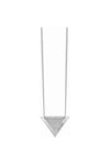 Guess Rhodium Plated Revers Silver Necklace UBN83067