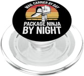 Porte-courrier par jour Ninja By Night Postal Worker PopSockets PopGrip pour MagSafe