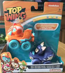 TOP WING Swift & Baddy Mini RACERS Car Vehicle Playset Playskool