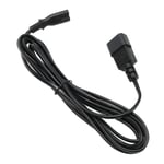 Iec320 C14 To Iec320 C7 Power Cord 10A 250V 2500W Iec320 C14 Male To Iec32 For