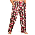 Disney Pantalon de Pyjama Homme, Bas de Pyjama Confortable en Coton avec Poches - Cadeaux pour Hommes(Rouge Grumpy, 3XL)