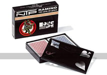 NTP Long Life Ramino Playing Cards - Wide Style, 100% PVC