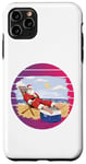 iPhone 11 Pro Max Santa at the beach jolly Santa lounging on the sand Xmas Case