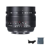 7artisans 50mm F0.95 Large Aperture Manual Focus Prime Fixed Lens APS-C for Sony E-Mount Mirrorless Cameras NEX-3/NEX-5/NEX-C3/NEX-7/NEX-5N/NEX-6/NEX-5T/A5000/A6000/A5100