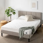 ZINUS Matelas en mousse confort suprême, Matelas composé de 7 zones qui s’adaptent au corps, 140 x 190 cm, Épaisseur 16 cm, Matelas avec housse lavable jusqu'à 40 °C, Certifié OEKO-TEX