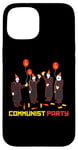 Coque pour iPhone 15 T-shirt du parti communiste drôle dicton sarcastique politique