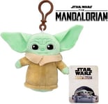 GG382	Mandalorian Child Baby Yoda Peluche Bagclip 10cm