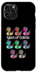 Coque pour iPhone 11 Pro Canard en caoutchouc Cobra Caneton