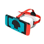 Casque VR pour console de jeu Nintendo Switch Bandeau plastique à dissipation thermique Lunettes VR - Rouge / Bleu