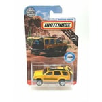 MATCHBOX 1/64 MOVING PARTS 2000 NISSAN XTERRA YELLOW MBX OFF ROAD GBH29