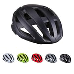 BBB Maestro Casque léger pour vélo de Route, Noir Mat, L (58-62cm)