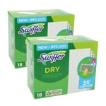 Pack de 36 Recharges de Lingettes Sèches SWIFFER Anti-Poussières Shop-Story