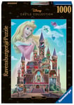 Ravensburger - Puzzle 1000 pièces - Puzzle Adulte - Dès 12 ans - Aurore - Collection Château des Disney Princesses - Puzzle de qualité premium fabriqué en Europe - 17338, Noir