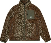 ARMADA Men's Ledger Fleece Leopard/Olive, S