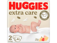 Huggies Blöjor Extra Care Storlek 2 (3-6 Kg) 82 St