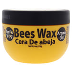 Ecoco - Twisted Bees Wax - Arganoil - Locking Wax - Tenue maximale - Tresse et fixe - Nourrit - Protège et retient les cheveux - Cire d'abeille pure - Pour tous les types de cheveux - 113g