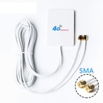 szkn 3M Cable 3G 4G LTE Antenna External Antennas for Huawei ZTE 4G LTE Router Modem Aerial with TS9/ CRC9/ SMA Connector SMA